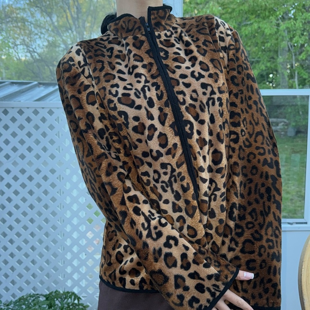 Dressbarn Cheetah leopard jacket